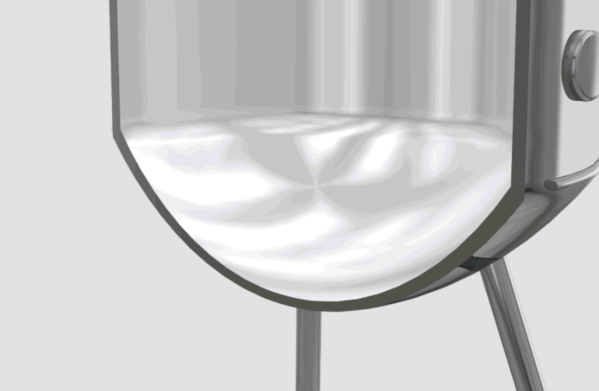 illustration of cutting a hole in a vessel