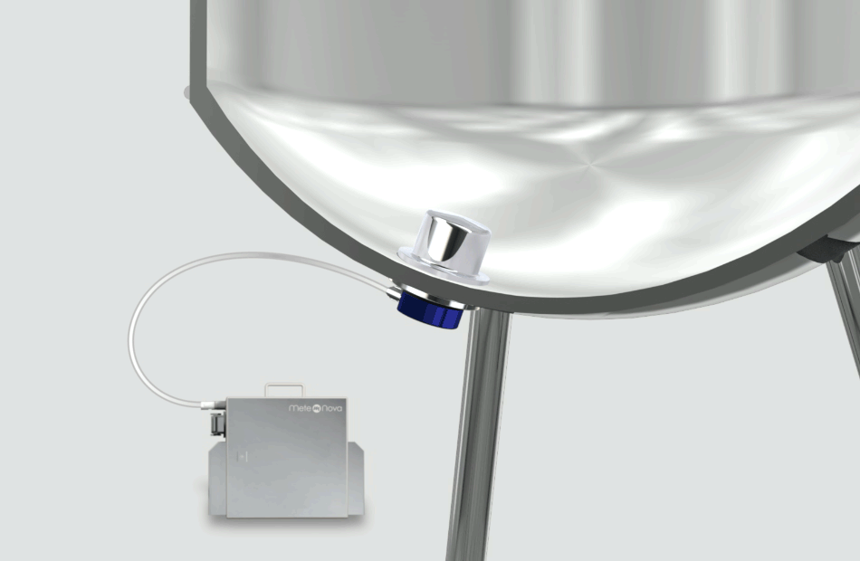 Illustration of installing the Mix Head.