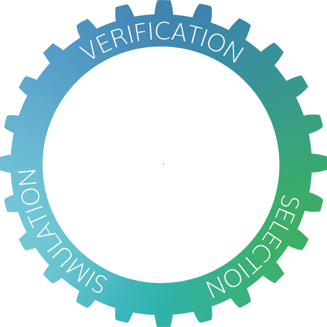 Illustrated circle for Metenova Evaluation services